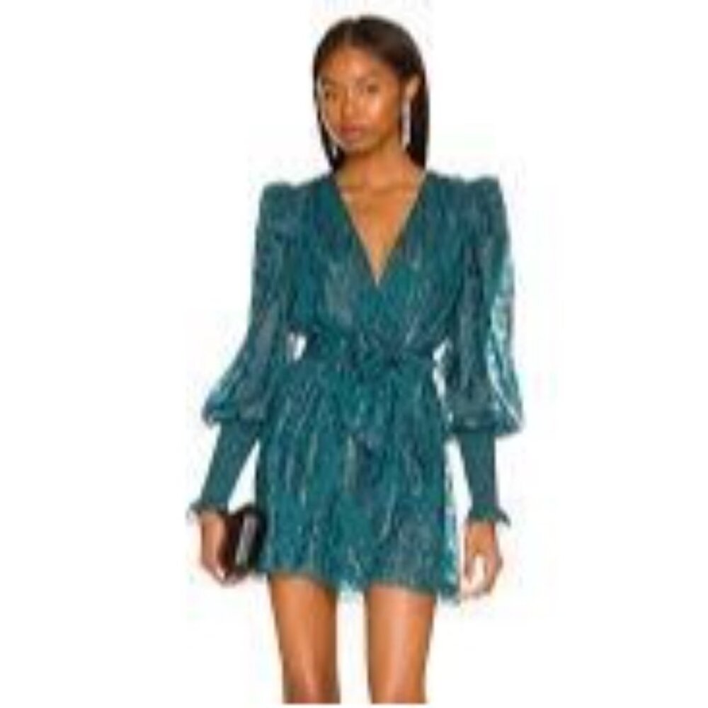 REVOLVE Teal Midi Dress - Picture 13 of 13